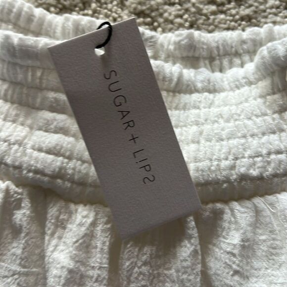 NWT Sugar Lips Women's Aveda Shoulder Mini Dress Casual Small - Picture 9 of 17